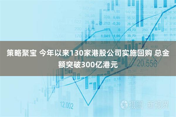 策略聚宝 今年以来130家港股公司实施回购 总金额突破300亿港元